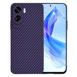 Husa pentru Honor 90 Lite, Techsuit Carbonite FiberShell, cyan