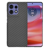 Husa pentru Motorola Edge 50 Pro, Techsuit Carbonite FiberShell, cyan