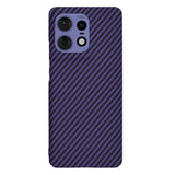 Husa pentru Motorola Edge 50 Pro, Techsuit Carbonite FiberShell, cyan
