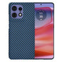 Husa pentru Motorola Edge 50 Pro, Techsuit Carbonite FiberShell, cyan