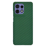 Husa pentru Motorola Edge 50 Pro, Techsuit Carbonite FiberShell, cyan