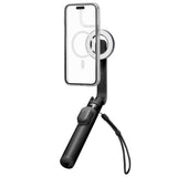 Selfie stick Spigen S571W (AMP07656), MagSafe Compatible, cu Tripod, Stable, Bluetooth, pentru iOS si Android, negru