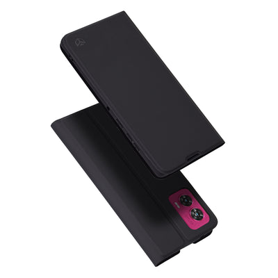 Husa pentru Motorola Edge 50 Fusion, Techsuit Magskin Book, negru