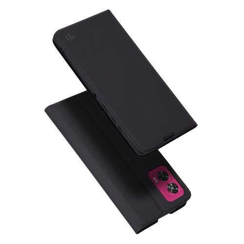 Husa pentru Motorola Edge 50 Fusion, Techsuit Magskin Book, negru