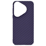 Husa pentru Huawei Pura 70, Techsuit Carbonite FiberShell, cyan