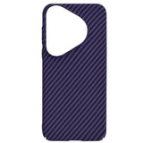 Husa pentru Huawei Pura 70 Pro, Techsuit Carbonite FiberShell, cyan