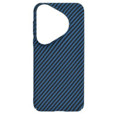 Husa pentru Huawei Pura 70 Pro, Techsuit Carbonite FiberShell, cyan