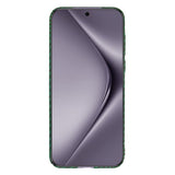 Husa pentru Huawei Pura 70 Pro, Techsuit Carbonite FiberShell, cyan
