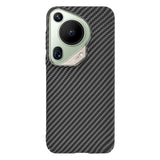Husa pentru Huawei Pura 70 Ultra, Techsuit Carbonite FiberShell, cyan