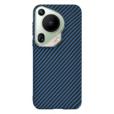 Husa pentru Huawei Pura 70 Ultra, Techsuit Carbonite FiberShell, cyan