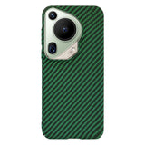 Husa pentru Huawei Pura 70 Ultra, Techsuit Carbonite FiberShell, cyan