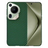 Husa pentru Huawei Pura 70 Ultra, Techsuit Carbonite FiberShell, cyan