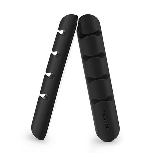 UGREEN (2 pack) Organizator cabluri LP114 (30762), 4 Slots, Negru