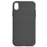 Husa pentru iPhone XR, Techsuit Carbonite FiberShell, cyan