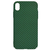 Husa pentru iPhone XR, Techsuit Carbonite FiberShell, cyan