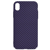 Husa pentru iPhone XR, Techsuit Carbonite FiberShell, cyan