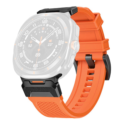 Curea pentru Samsung Galaxy Watch Ultra 47mm, Techsuit Watchband (W068), portocaliu