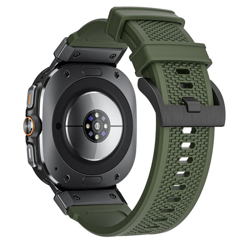Curea pentru Samsung Galaxy Watch Ultra 47mm, Techsuit Watchband (W068), verde
