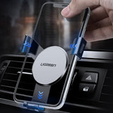 Suport auto UGREEN LP130 (50564), Gravity Prindere pentru Grila ventilatie, gri