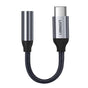Adaptor UGREEN, Audio Cable Av142 30632 Type-C to Jack 3 5mm 10cm Koff A3d2de, Gri