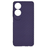 Husa pentru OPPO A60 4G, Techsuit Carbonite FiberShell, cyan