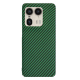 Husa pentru Motorola Edge 50 Ultra, Techsuit Carbonite FiberShell, cyan