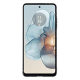 Husa pentru Motorola Moto G24 Power, Techsuit Carbonite FiberShell, cyan