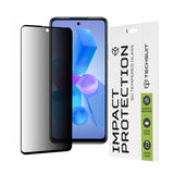 Folie de protectie pentru Infinix Hot 40, Techsuit 111D Privacy Full Glue