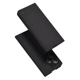 Husa pentru Realme GT 6, Techsuit Magskin Book, negru