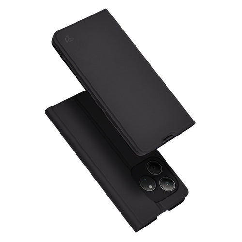 Husa pentru Realme GT 6, Techsuit Magskin Book, negru