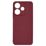 Husa pentru Xiaomi Redmi 13, Techsuit Carbonite FiberShell, rosu