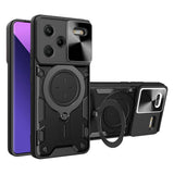Husa pentru Xiaomi Redmi Note 13 Pro+ 5G, Techsuit CamGuard Pro, albastru