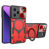 Husa pentru Xiaomi Redmi Note 13 Pro+ 5G, Techsuit CamGuard Pro, albastru