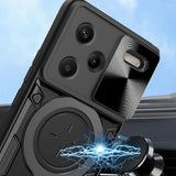 Husa pentru Xiaomi Redmi Note 13 Pro+ 5G, Techsuit CamGuard Pro, albastru