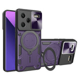 Husa pentru Xiaomi Redmi Note 13 Pro+ 5G, Techsuit CamGuard Pro, albastru