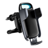 Suport auto Baseus cu Wireless Charging Milky Way (WXHW02-01), pentru Grila ventilatie, 15W, negru