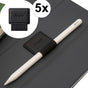 Ringke Pen Holder (5 pack), Ecological Leather, Textile, Elastic, Negru