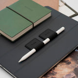 Ringke Pen Holder (5 pack), Ecological Leather, Textile, Elastic, Negru