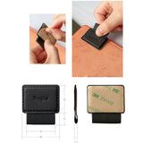 Ringke Pen Holder (5 pack), Ecological Leather, Textile, Elastic, Negru