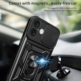 Husa pentru iPhone 16 Plus, Techsuit CamShield Series, albastru