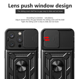 Husa pentru iPhone 16 Pro, Techsuit CamShield Series, albastru