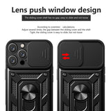 Husa pentru iPhone 16 Pro Max, Techsuit CamShield Series, albastru