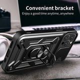 Husa pentru iPhone 16 Pro Max, Techsuit CamShield Series, albastru
