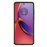 Husa pentru Motorola Moto G84, Techsuit Carbonite FiberShell, cyan