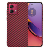 Husa pentru Motorola Moto G84, Techsuit Carbonite FiberShell, cyan
