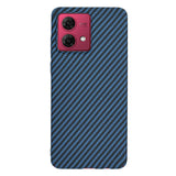 Husa pentru Motorola Moto G84, Techsuit Carbonite FiberShell, cyan
