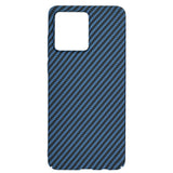 Husa pentru Motorola Moto G84, Techsuit Carbonite FiberShell, cyan