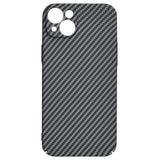 Husa pentru iPhone 15 Plus, Techsuit Carbonite FiberShell, cyan