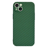 Husa pentru iPhone 15 Plus, Techsuit Carbonite FiberShell, cyan