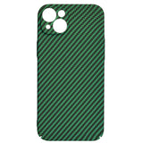 Husa pentru iPhone 15 Plus, Techsuit Carbonite FiberShell, cyan
